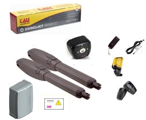 TAU Kit Automazione Battente 5+5mt 230V
